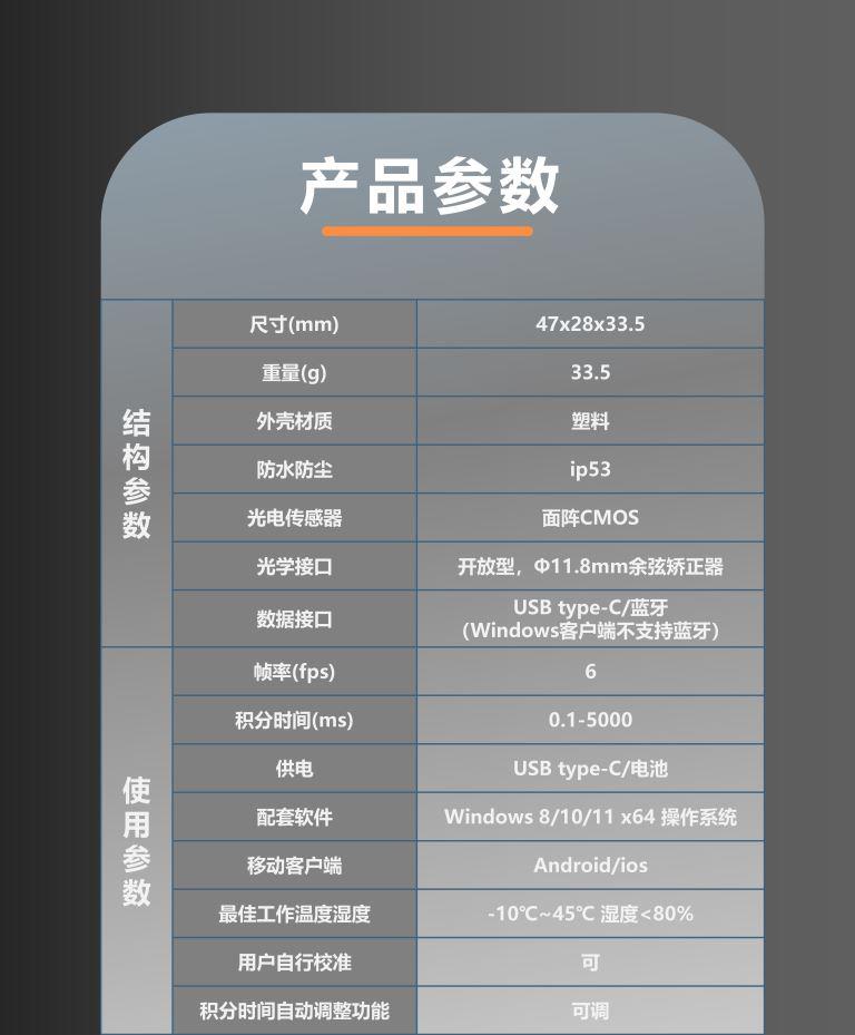 详细参数图