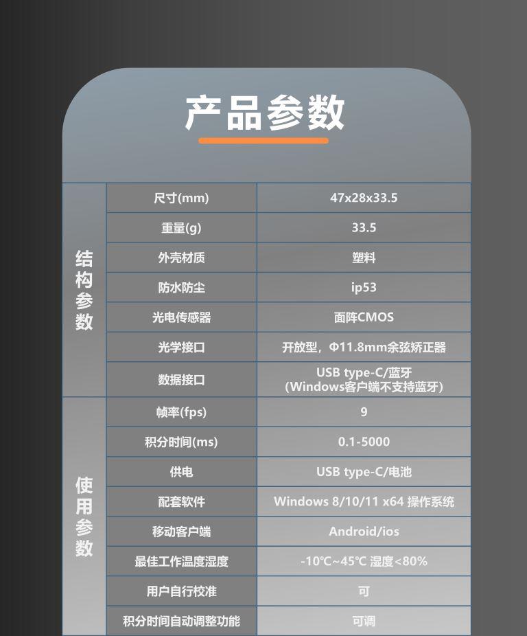详细参数图